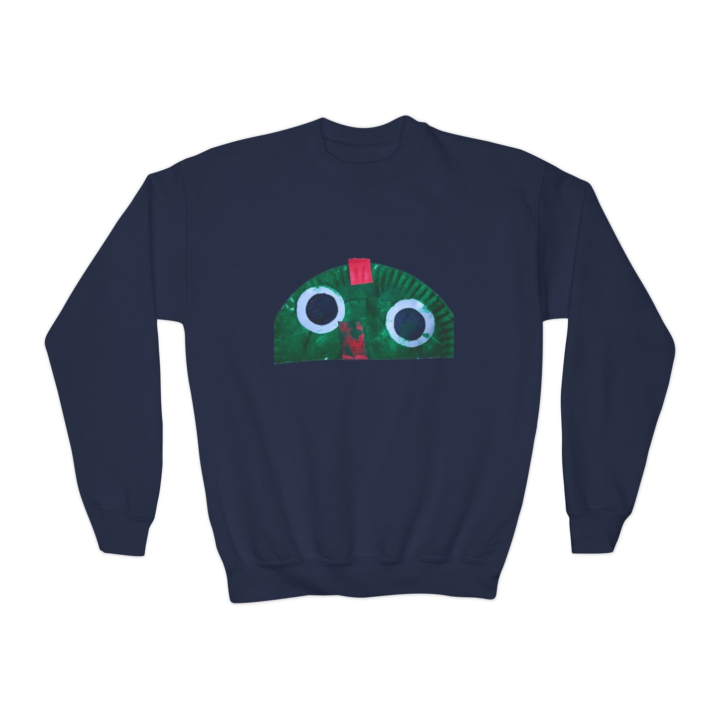 Youth Sweatshirt - Frog Eye Kids Artwork Design