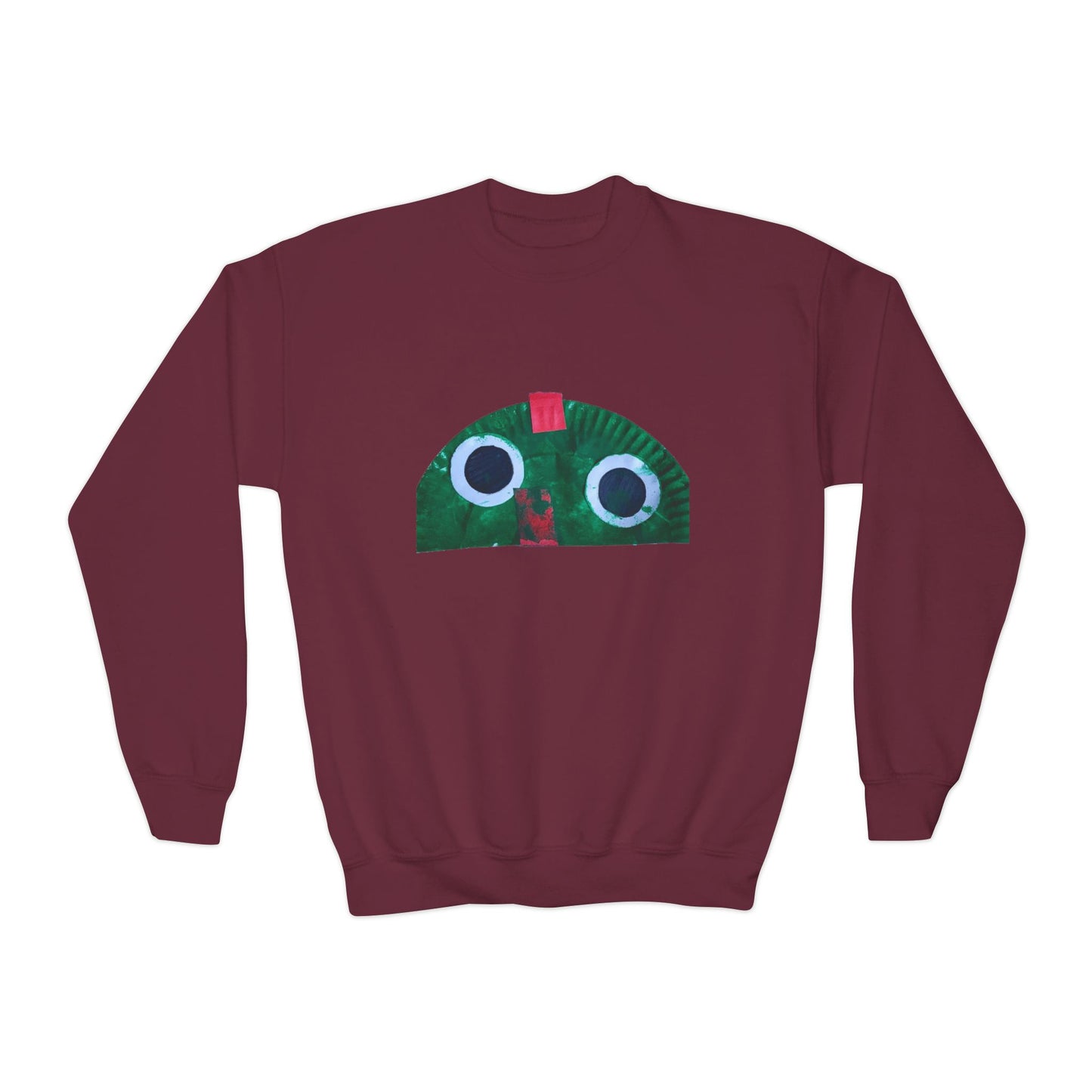 Youth Sweatshirt - Frog Eye Kids Artwork Design