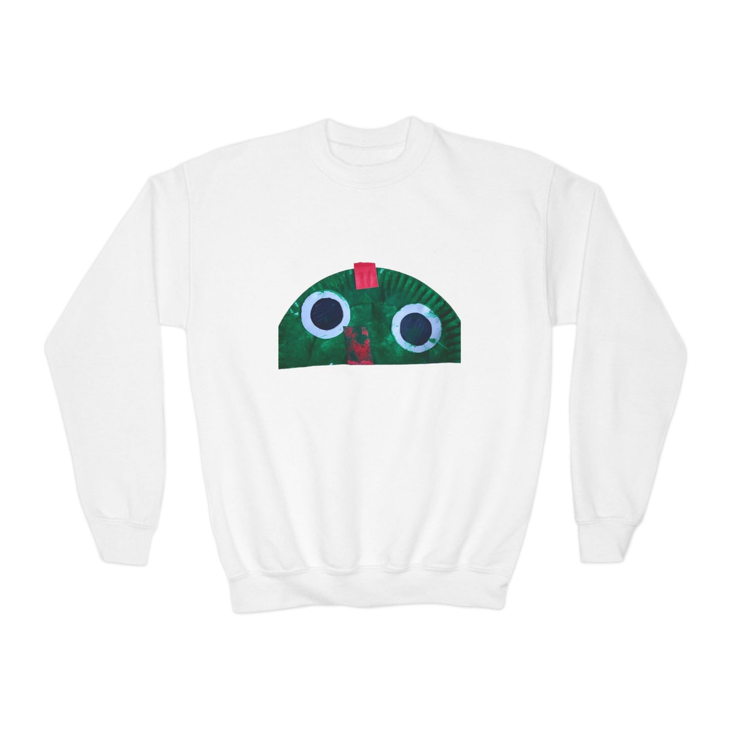 Youth Sweatshirt - Frog Eye Kids Artwork Design