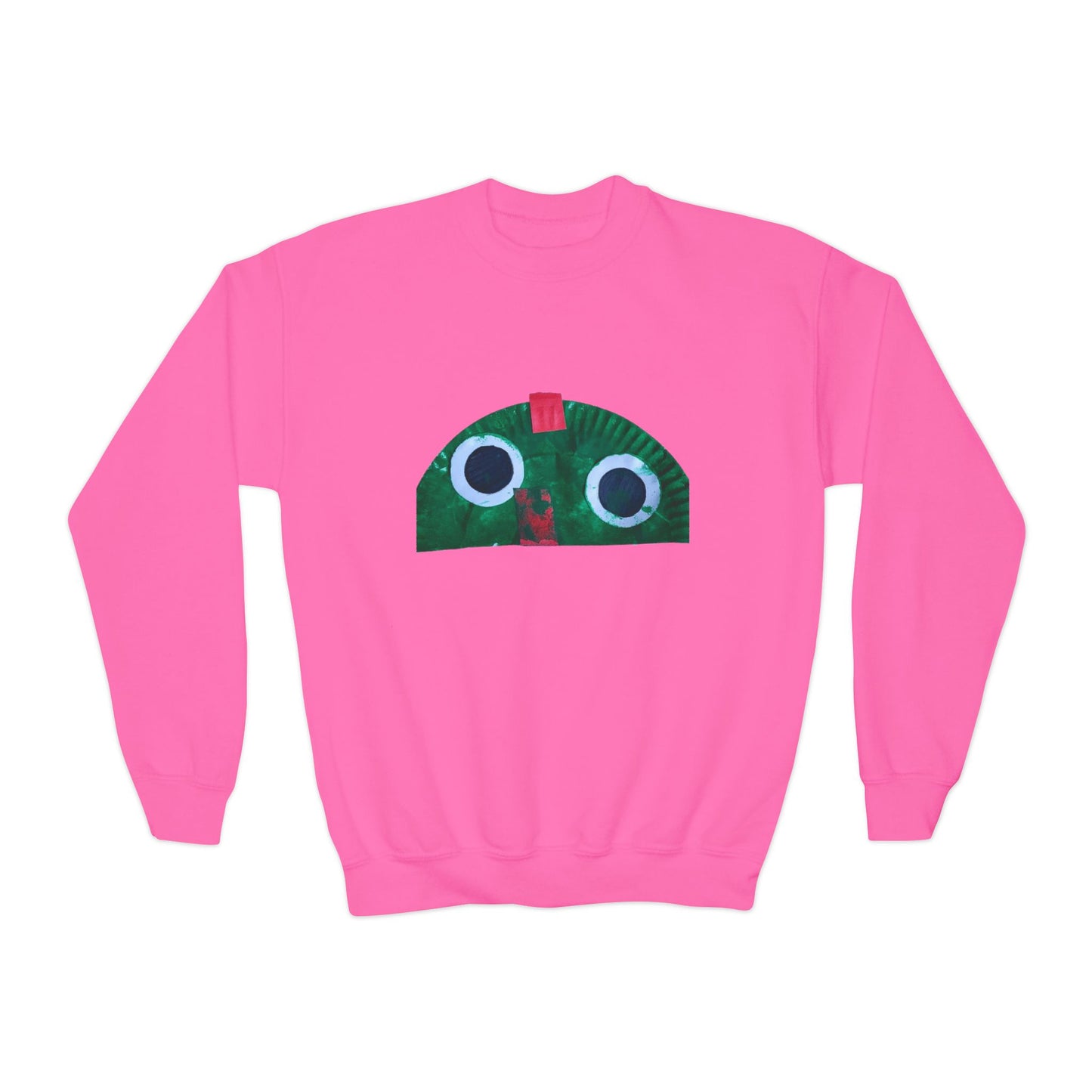Youth Sweatshirt - Frog Eye Kids Artwork Design