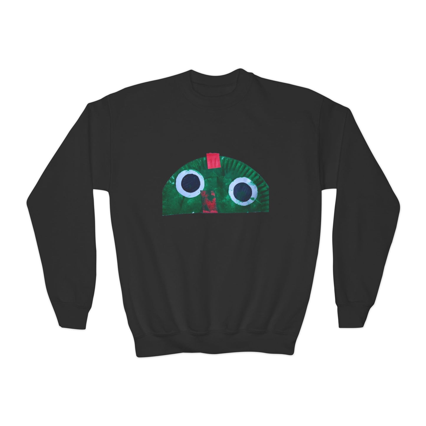 Youth Sweatshirt - Frog Eye Kids Artwork Design