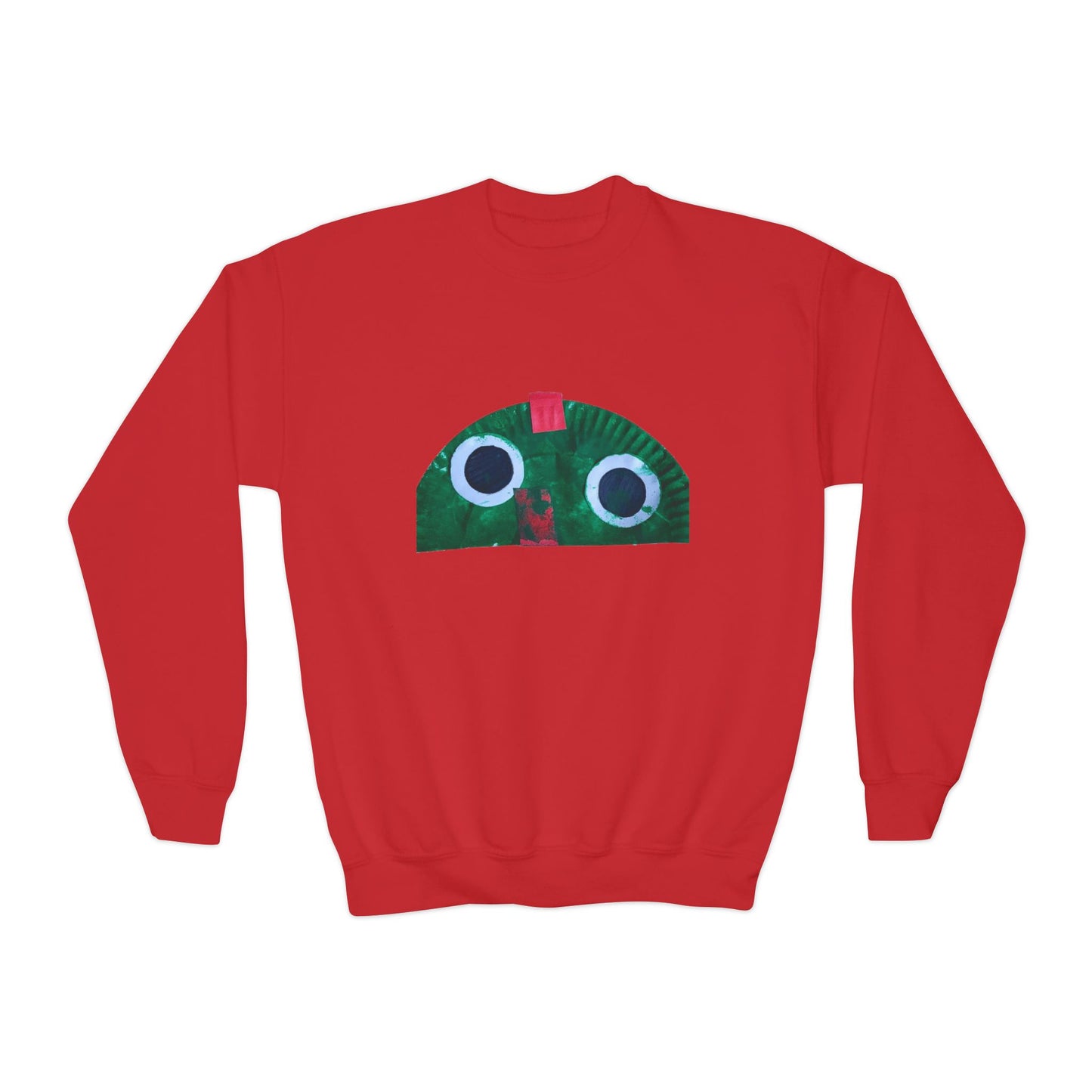 Youth Sweatshirt - Frog Eye Kids Artwork Design