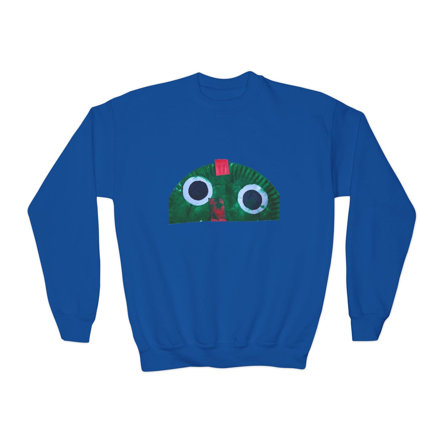 Youth Sweatshirt - Frog Eye Kids Artwork Design