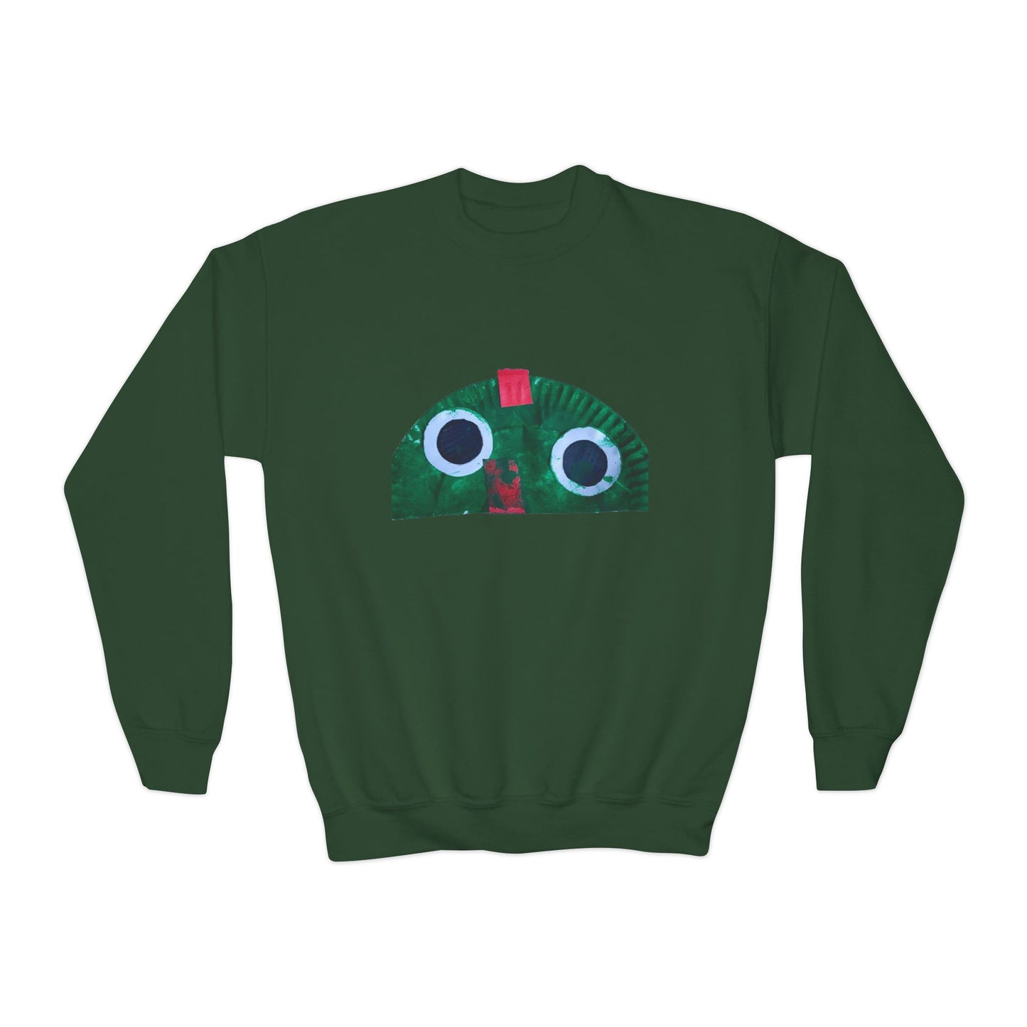 Youth Sweatshirt - Frog Eye Kids Artwork Design