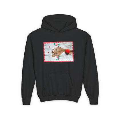 Custom Footprint Hoodie for Kids – Personalized Art Sweatshirt