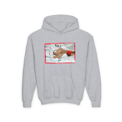 Custom Footprint Hoodie for Kids – Personalized Art Sweatshirt