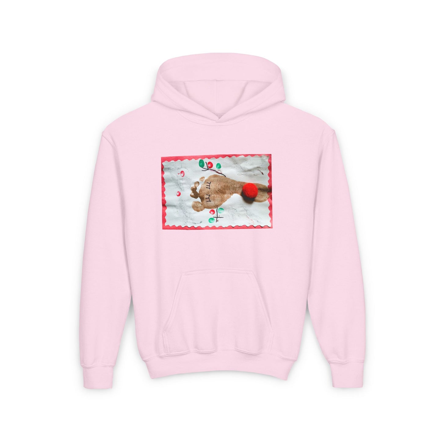Custom Footprint Hoodie for Kids – Personalized Art Sweatshirt