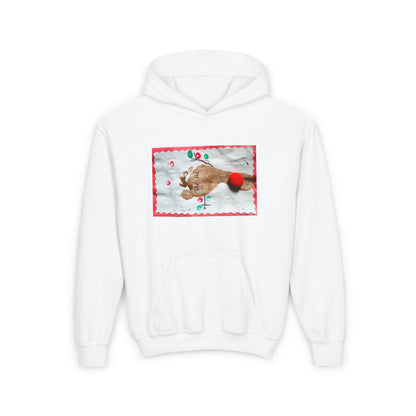 Custom Footprint Hoodie for Kids – Personalized Art Sweatshirt